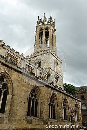 The Parish Church of All saints Pavement in York, England Stock Photo