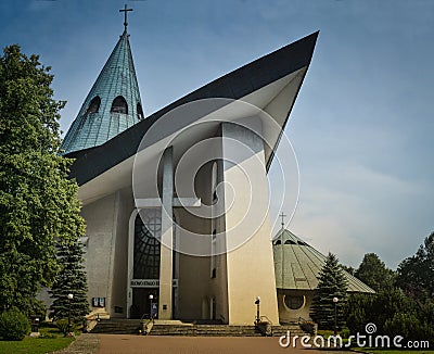 Parish Church of Our Lady Immaculate Editorial Stock Photo