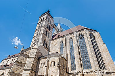 Church of Saint Dionysius in Esslingen am Neckar, Germany Stock Photo