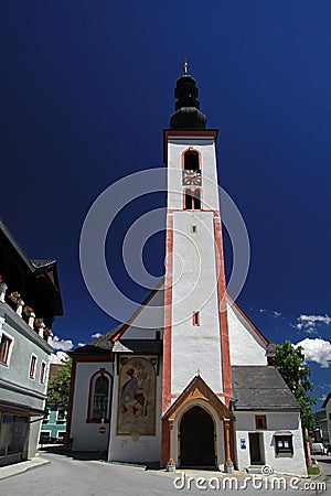 Square of Mauterndorf, Salzburg State, Austria Stock Photo