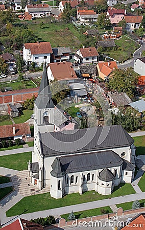 Parish Church of St. Martin in Dugo Selo, Croatia Stock Photo