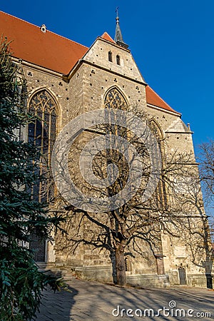 The parish church of St. Othmar. Stock Photo