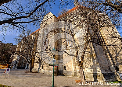 The parish church of St. Othmar in Modling . Stock Photo