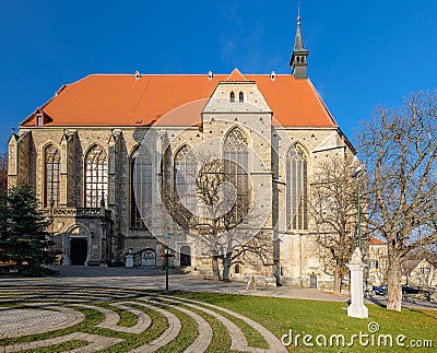The parish church of St. Othmar, Modling. Stock Photo