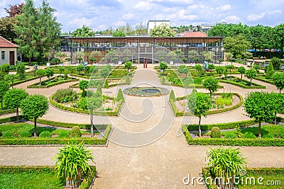 Park Ansbach Germany Stock Photo