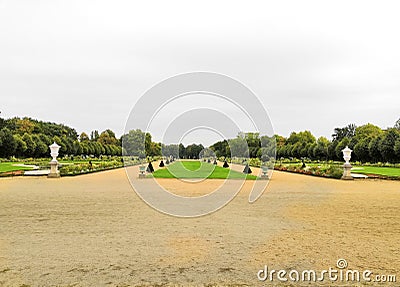 A park in Charlottenburg, Berlin Stock Photo