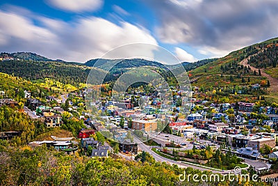 Park City, Utah, USA Stock Photo