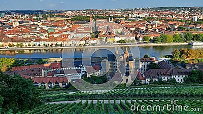 Wurzburg a city in Germany Editorial Stock Photo
