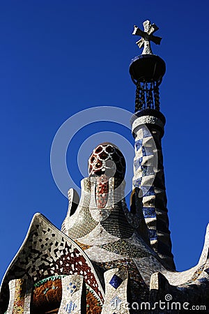 Park Guell Stock Photo