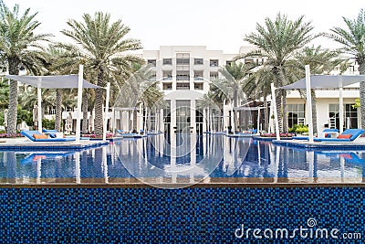 Park Hyatt Hotel, Abu Dhabi Stock Photo