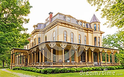 Park McCullough Historic Governor`s Mansion Stock Photo