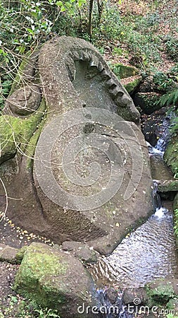 Park Of The Monsters Sacred Grove Garden Of Bomarzo Whale And