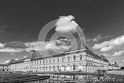 park in nymphenburg castle, munich Stock Photo