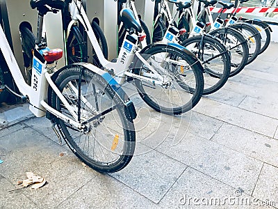 Byke bicycle transport Editorial Stock Photo