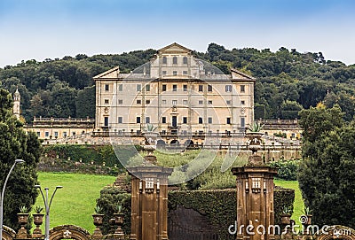 Park and villa Aldobrandini in Frascati, Italy Stock Photo