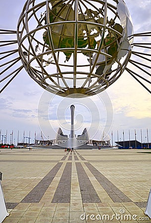 The park of the 2014 Winter Olympic Games Editorial Stock Photo