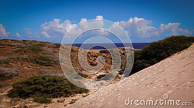 Parke Nacional Arikok Aruba Stock Photo