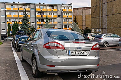 Parked Ford Mondeo car Editorial Stock Photo