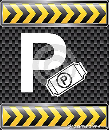 Parking design Vector Illustration