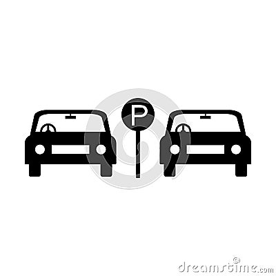 Parking graphic design , vector illustration - Vector Vector Illustration