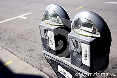 Parking meter Stock Photo