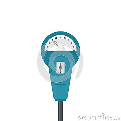 Parking meter icon Vector Illustration