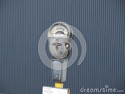 Parking meter Editorial Stock Photo