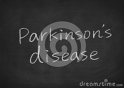 Parkinson`s disease Stock Photo
