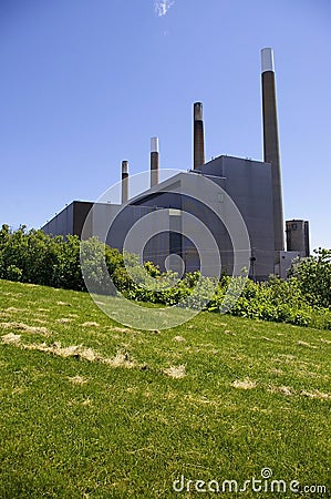 Parkside power station Stock Photo