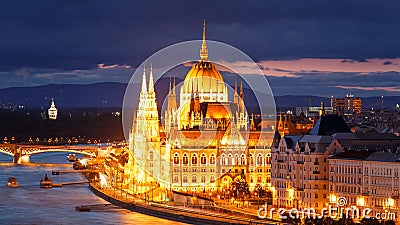 Parliament,Budapest Stock Photo