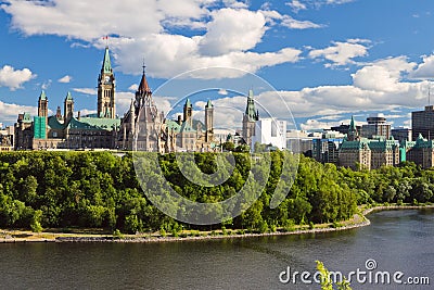 Parliament Hill, Ottawa, Canada Stock Photo