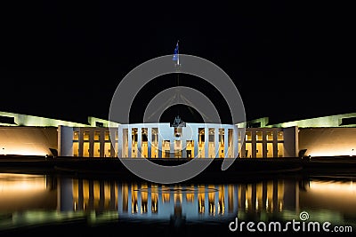 Parliament House Canberra Australia Stock Photo
