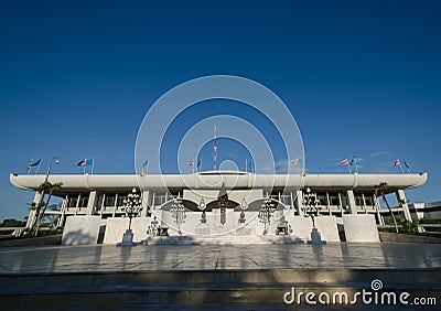 Parliament House of Thailand Stock Photo