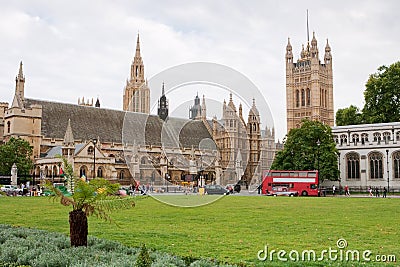 Parliament square. London, England Editorial Stock Photo