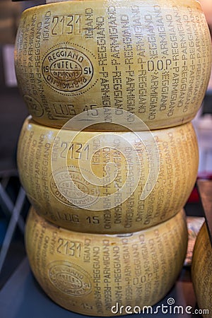 Parmigiano Cheese Editorial Stock Photo