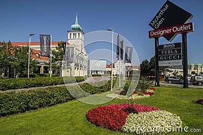 Parndorf Designer Outlet - MCARTHUR GLEN OUTLET MALL Editorial Stock Photo