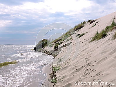 Parnidis dune, Lithuania Stock Photo