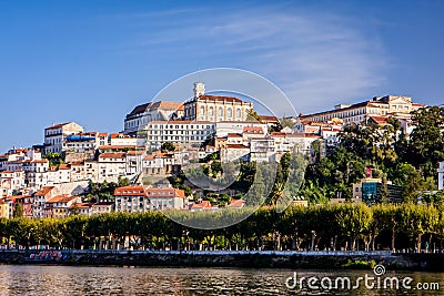 The university town Coimbra, Portugal Stock Photo