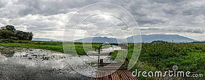 Parque Nacional Cerro Azul Meambar PANACAM in Honduras. Stock Photo