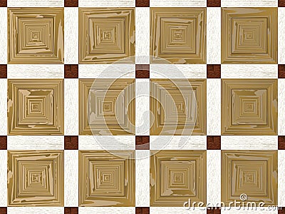 Parquet pattern semless Vector Illustration