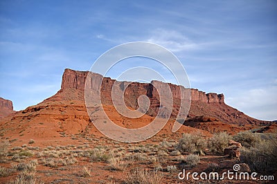 Parriott Mesa near Castle Valley, Utah Stock Photo