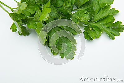 Fresh parsley for cooking and full of vitamins Stock Photo