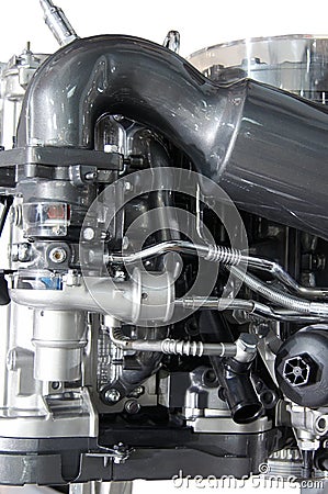 Part of car engine Stock Photo