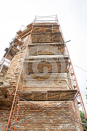part of the construction Stock Photo