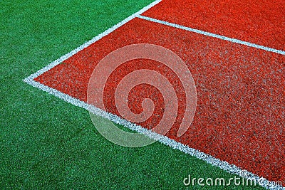 Game of lines, corners and colors Stock Photo