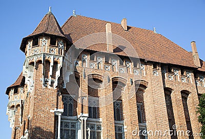 Medieval Malbork Castle Stock Photo