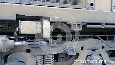 The part of train Editorial Stock Photo