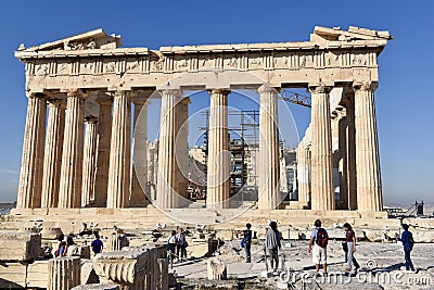 The Parthenon Editorial Stock Photo