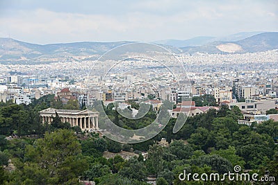 Partenon tourist destination Editorial Stock Photo