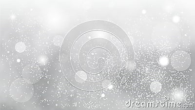 Particle background material Silver color Vector Illustration